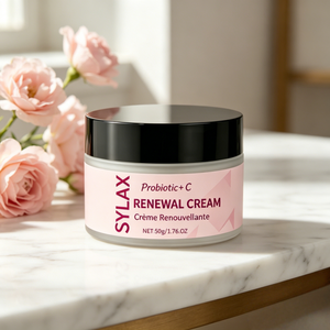 Crème hydratante anti-âge éclaircissante à la vitamine C et aux probiotiques, marque privée - Product Image 1
