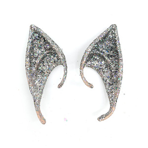 Orecchie da Elfo in Lattice Realistiche, Accessorio per Cosplay di Halloween, Orecchie Appuntite da Fata Morbide, Decorazione Riutilizzabile per Costume da Elfo - Product Image 5