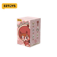 Jouets en gros transfrontaliers 52TOYS PoukaPouka Peluche PVC Échelle 1/12 Boîte mystère assortie avec pendentif, pour présentation, collection, cadeau et ornement