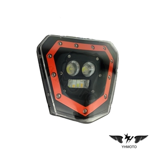 Phare LED de moto, double Sport, Enduro, Supermoto, pour <span class=keywords><strong>KTM</strong></span> EXC EXCF, <span class=keywords><strong>125</strong></span>, 250, 300, 450, 500, 520, 2019, 2021, 2022 - Product Image 4