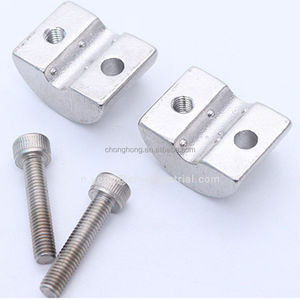 Bouchon de câble métallique en acier inoxydable Gréement Vis Connecteurs de retenue de câble métallique Câble métallique Clip de serrage Attaches - Product Image 4