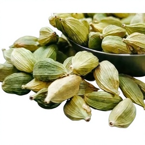 Cardamome verte indienne entière séchée naturelle de qualité supérieure, épice brute AD - Product Image 1