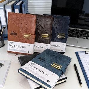 Carnet en cuir PU 2026 en gros, design personnalisé, agenda professionnel, carnets promotionnels A5 à couverture rigide - Product Image 1