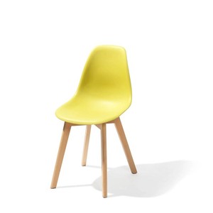 Sedia impilabile Reef in nero - Product Image 1