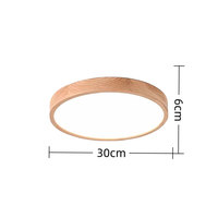 Lámpara de Techo Moderna Japonesa Simple de Acrílico con Diseño de Tronco de Madera, LED, para Hogar, Oficina, Dormitorio, Paquete de Iluminación para Toda la Casa 2024