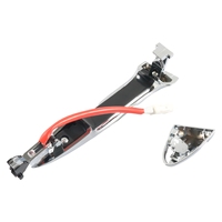 Poignées de porte extérieures chromées avant gauche 69220-33060/ 69218-33010 pour Lexus Es350 LS460/600h 2007-2012 Poignée de porte extérieure