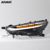 Projecteur LED JUSHUN pour Toyota Corolla Cross 22-26, phares à lentille LED améliorés, luminosité accrue de 200%
