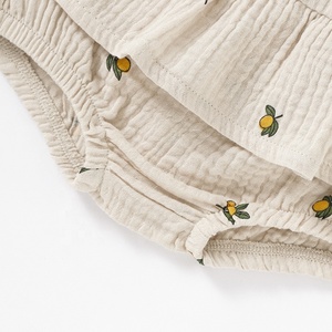 Sommerliches Musselin-Trägerkleid für Kleinkinder mit passenden Shorts - Product Image 6