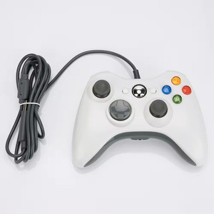 เกมแพดแบบมีสาย USB พร้อมมอเตอร์สั่นสะเทือนสำหรับเอกซ์บอกซ์ 360 จอยสติ๊กคอนโทรลเลอร์เกมสำหรับพีซี - Product Image 2