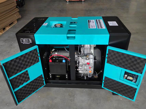 Groupe électrogène diesel silencieux Binshi Power à double cylindre, refroidi par air, 15KW 16KW, pour usage domestique de secours - Product Image 1