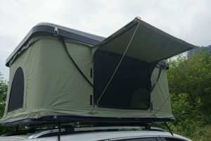 Tienda de Campaña de Techo Rígida de ABS Impermeable y Anti-UV para 4 Personas, Carpas de Techo para Camping <span class=keywords><strong>4x4</strong></span>, Automática, de Aluminio, para Uso en Techo de Automóvil - Product Image 5