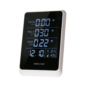 Luftqualitätsdetektor mit LED-Anzeige, Gasmonitor PM2.5 für Verschmutzungsprüfungen - Product Image 3