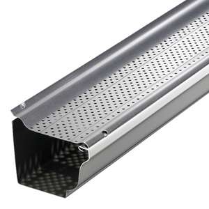 Protectores de Canaletas de 5 Pulgadas, Protección Contra Hojas, Los Más Vendidos en Estados Unidos, Cubiertas de Aluminio para Canaletas, Protectores de Aluminio para Canaletas - Product Image 3