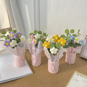 Bouquet di Fiori di Peluche in Cesto Portatile per <span class=keywords><strong>San</strong></span> <span class=keywords><strong>Valentino</strong></span>, Festa degli Insegnanti, Festa della <span class=keywords><strong>Donna</strong></span> - Product Image 1