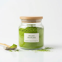 Poudre de Matcha biologique de qualité cérémonielle pure pour la consommation quotidienne de thé, riche en L-Théanine et EGCG, poudre de Matcha en vrac