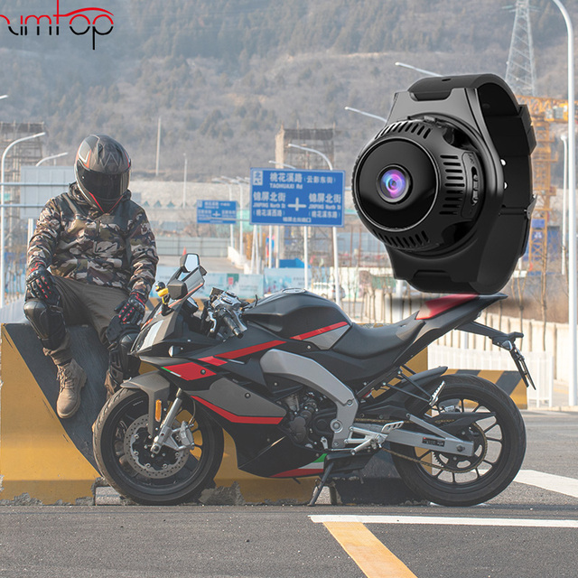 Mini WiFi Motorcycle Car Dash Cam HD 1080P DVR Camera Multiple Scenes 135 Wide Angle Waterproof WiFi Camara Moto Remote Control