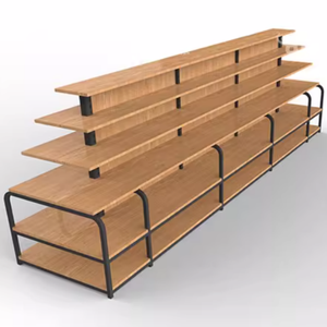 Espositore da Parete Rettangolare Multifunzione per <span class=keywords><strong>Cartoleria</strong></span>, Portapenne a Doppia Faccia, Scaffale Espositivo per Libreria - Product Image 6