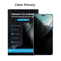 Film de protection d'écran pour téléphone portable anti-espionnage, anti-UV, TPU EPU, pour 15 Pro Max, ultra fin, toucher doux