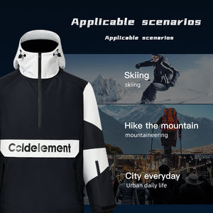 ชุดสกี 2 ชิ้น GOLOVEJOY HXF01 ขายดีสำหรับฤดูหนาว คุณภาพสูง กันน้ำ ระบายอากาศได้ดี ชุดสกี สโนว์บอร์ด จั๊มสูท รับสกรีนโลโก้ - Product Image 5