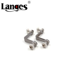 Phần cứng kim loại kết nối kính đồ nội thất góc kết nối Tủ phụ kiện Kệ hỗ trợ - Product Image 1
