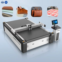 Máquina de Corte Digital CNC con Cuchilla Vibratoria para Tela Flexible, Cuero, Asientos de Auto, Fabricación de Calzado y Productos de Cuero
