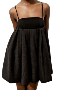 ชุดเดรสสั้นสีดำคลาสสิกขนาดใหญ่สำหรับผู้หญิงเหมาะอย่างยิ่งสำหรับกิจกรรมตอนเย็นและโอกาสพิเศษในราคาที่ดีที่สุด - Product Image 2