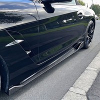 Kit carrosserie en fibre de carbone modifié et amélioré pour BMW Z4 G29 2019-2025 : Lame avant, jupes latérales, diffuseur arrière, spoiler