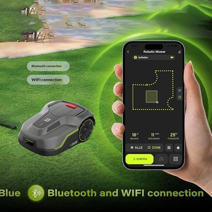 Robot tondeuse intelligent entièrement automatique à ultrasons pour jardin domestique, haute efficacité, charge rapide, 90-120 C--30 - Product Image 5