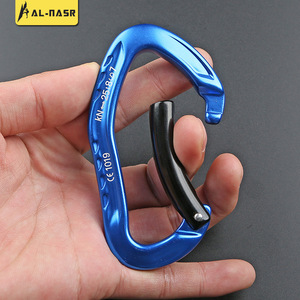 Aluminum Alloy Carabiner 101x57.5mm Type D For Rock Climbing And Ice Climbing Equipment - Product Image 3