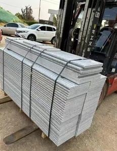 Losas de Granito Pulido Flameado Antideslizante de Diseño <span class=keywords><strong>Sardo</strong></span> Gris Barato para Interiores y Exteriores, G602, para Escalones y Pisos - Product Image 1