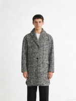 Manteau trench slim pour homme, simple boutonnage, chaud pour l'hiver, style classique et professionnel, design original, long
