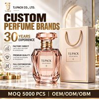 Flacon de parfum rose irrégulier 50 ml avec bouchon marbré, échantillon de couleur, ensemble de flacons de parfum en verre personnalisés, boîte d'emballage, design cadeau
