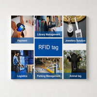 Étiquette RFID en époxy 25mm 30mm, autocollant, étiquette intégrée pour gestion des actifs hôteliers, fabricant OEM ODM personnalisé, vente en gros, approvisionnement en vrac