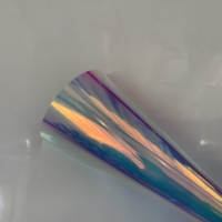 Dekorative Regenbogen-Fensterfolie zum Fabrikpreis DIY-Aufkleber Vinyl-Rolle mit Regenbogeneffekt