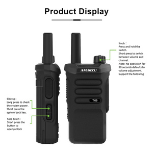 ANYSECU NEW T69 4G POC <span class=keywords><strong>Android</strong></span> <span class=keywords><strong>5</strong></span>.1ラジオ4000mAh <span class=keywords><strong>GPS</strong></span> Wifi IP54 + 512GB ZELLO/REAL-PTT/Walkiefleetトランシーバー付き - Product Image 5