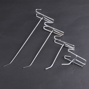 Bán buôn siêu thị Chrome mạ đen & trắng kim loại móc lưới đối với trang sức & công cụ để sử dụng - Product Image 4