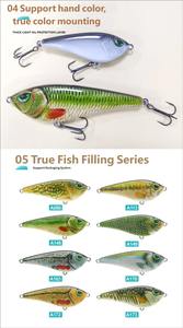 เหยื่อปลอม Ultimate Pike ขนาด 8 ซม. น้ำหนัก 20 กรัม วัสดุ ABS แบบจมช้า ออกแบบมาเป็นพิเศษสำหรับปลาทะเลและน้ำจืดที่ก้าวร้าว ใช้ได้ในแม่น้ำ - Product Image 5