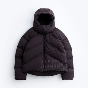 Ropa de Invierno de Alta Calidad, Chaqueta Acolchada con Cierre, Chaqueta Térmica con Capucha para Hombre - Product Image 5