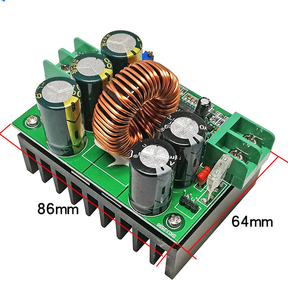 1200W 20A DC DC chuyển đổi tăng bước lên chuyển đổi cung cấp điện mô-đun Board 8-60V đến 12-80V 20A Xe pin năng lượng mặt trời sạc - Product Image 2