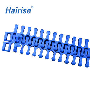 רשת שטוחה מסדרת Har2400 איכותית למזון עם מסילת פינה עבור מסוע מודולרי מפלסטיק - Product Image 4