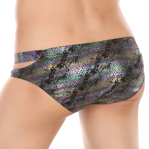 <span class=keywords><strong>Slip</strong></span> da <span class=keywords><strong>uomo</strong></span> in poliestere a vita bassa, stile <span class=keywords><strong>brasiliano</strong></span>, comodi per bodybuilder e appassionati di fitness - Product Image 3