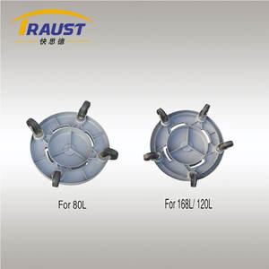 Traust Pp Materiaal Rollende Afdekking Type Milieuvriendelijke Vierwielige Basis <span class=keywords><strong>Trolley</strong></span> Voor Plastic Vuilnisbakken Afvalbakken - Product Image 2
