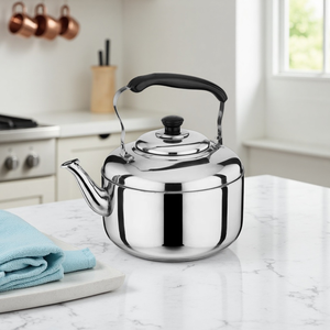 Bouilloire sifflante en acier inoxydable non magnétique pour cuisinière à induction et cuisinière à gaz, théière domestique pour faire bouillir l'eau - Product Image 6