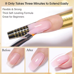 $1 샘플 빌더 젤 인 어 보틀 OEM/ODM 네일 연장 젤 커스텀 컬러 <span class=keywords><strong>UV</strong></span> LED 하드 쏙오프 젤 폴리시 네일 아트용 - Product Image 4