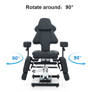 Table <span class=keywords><strong>de</strong></span> <span class=keywords><strong>massage</strong></span> incurvée pour salon <span class=keywords><strong>de</strong></span> beauté, équipement réglable, table <span class=keywords><strong>de</strong></span> <span class=keywords><strong>massage</strong></span> hydraulique d'<span class=keywords><strong>occasion</strong></span> pour soins du visage - Product Image 2