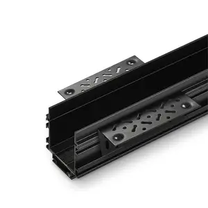 SCON 0-10V Dimmable Recessed 마그네틱 트랙 라이트 시스템 48V 입력 전원 LED 라이트 알루미늄 선형 레일 XTB106-0-10V 60 80