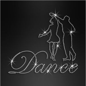 Nouveautés Conceptions <span class=keywords><strong>de</strong></span> strass personnalisées <span class=keywords><strong>Danse</strong></span> et <span class=keywords><strong>danse</strong></span> en direct Fer à repasser sur strass personnalisé - Product Image 4
