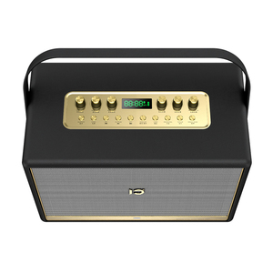 SHIDU-Altavoces T30 de largo alcance para Picnic, Subwoofer portátil grande con Bluetooth y micrófono inalámbrico, 100W - Product Image 4