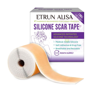 ETRUN ALISA Bande de <span class=keywords><strong>cicatrice</strong></span> en gel de silicone Marque privée Enlèvement de gel de silicone Ancien et nouveau pansement cicatriciel <span class=keywords><strong>efficace</strong></span> <span class=keywords><strong>Anti</strong></span>-<span class=keywords><strong>cicatrice</strong></span> - Product Image 1