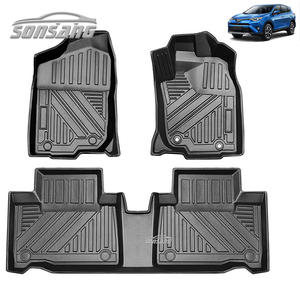 Vente en gros tapis de pied de voiture d'usine pour TOYOTA RAV4 gaoline 2020 tapis de voiture hybride RHD - Product Image 1